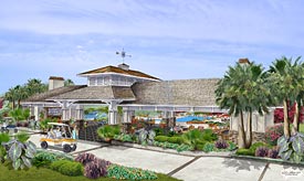 Compass Pointe Pool Side Veranda