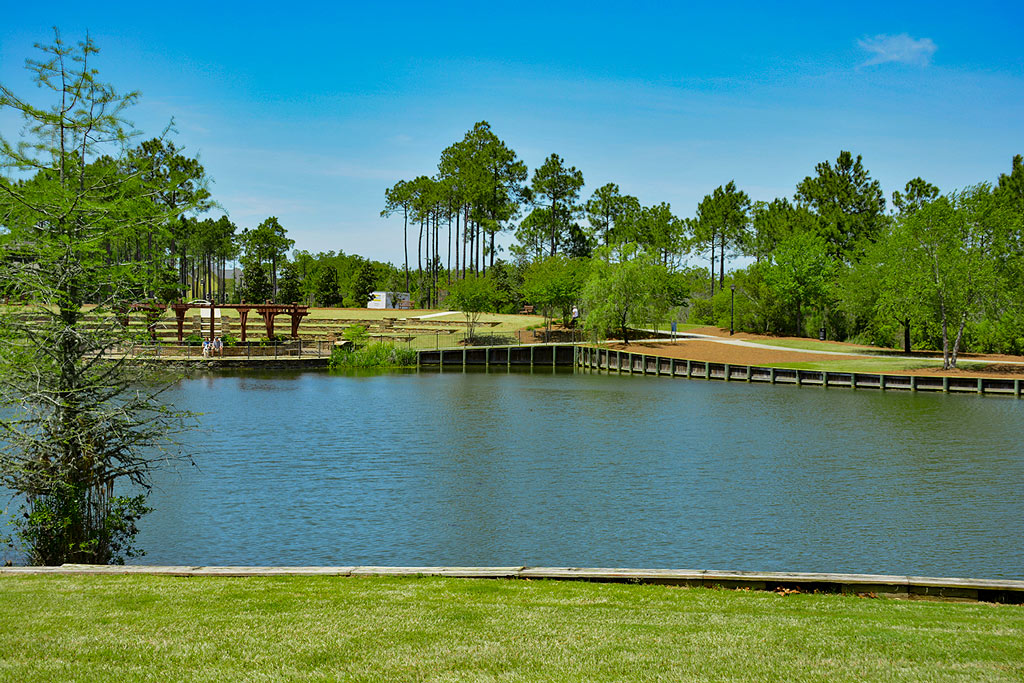 Woodlands Park & Ampitheatre, St. James Plantation, Real Estate, Homes, and Condominums